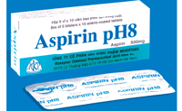 Thuốc Aspirin pH8 500mg