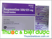 Thuốc Augmentin 500mg/125mg