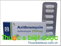 Thuốc Azithromycin 250mg