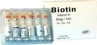 Khoáng chất và Vitamin Biotin 5mg/1ml