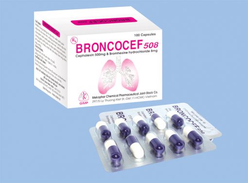 Thuốc Broncocef 508