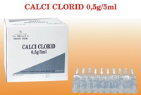 Dung dịch điều chỉnh nước điện giải và cân bằng Acid-Base Calci clorid 0