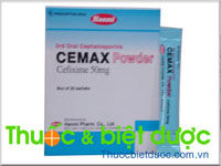 Thuốc Cemax powder 50mg