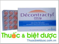 Thuốc Decontractyl 250mg
