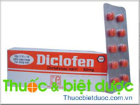 Thuốc Diclofen 50mg