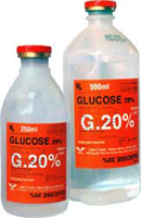 Dung dịch điều chỉnh nước điện giải và cân bằng Acid-Base Glucose 20%
