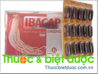 Khoáng chất và Vitamin Ibacap ginseng