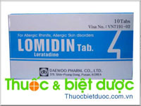 Thuốc Lomidin 10mg