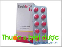 Khoáng chất và Vitamin Tardyferon B9