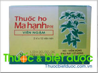 Thuốc Thuốc ho ma hạnh