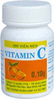 Khoáng chất và Vitamin Vitamin C 100mg