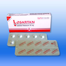 Thuốc Losartan 25mg