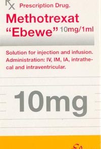 Thuốc Methotrexat ''Ebewe''