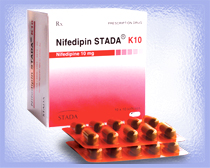 Thuốc Nifedipin Stada K10