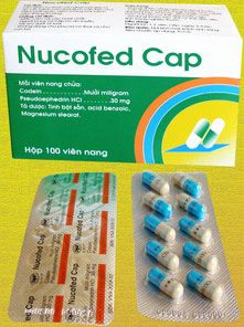 Thuốc Nucofed cap