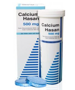 Khoáng chất và Vitamin Calcium Hasan 500 mg