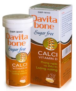 Khoáng chất và Vitamin Davita Bone Sugar Free