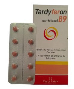 Thuốc Tardyferon B9