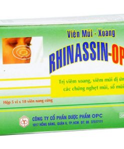 Thuốc Viêm mũi-xoang Rhinassin-OPC