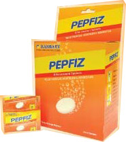 Thuốc Pepfiz Effervescent Tablets Orange flavour